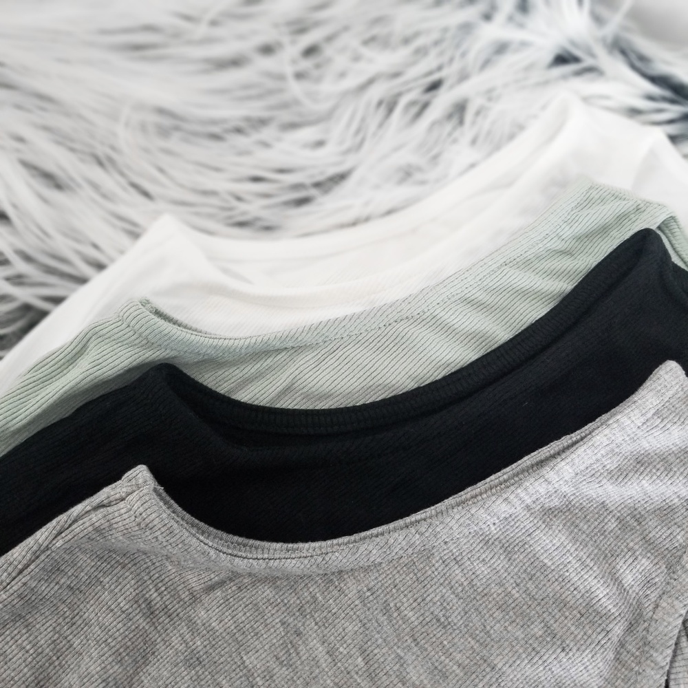 Last1️⃣ Stretchy Ribbed Basic Tank Fall Layering Tops Summer Tank Tops - Picture 7 of 8